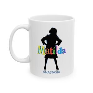 Personalized Matilda Mug for Lovers of Musical Theater or Actors and Crew from Broadway Stage Play - Ideal for Cast Parties!